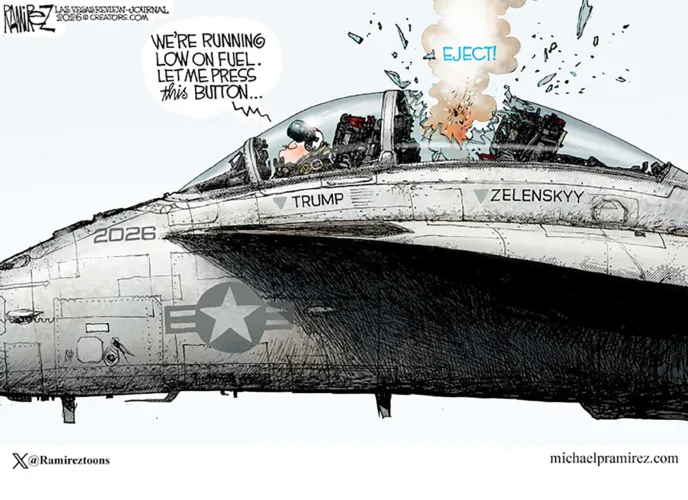Editorial cartoon for Oct. 17, 2026